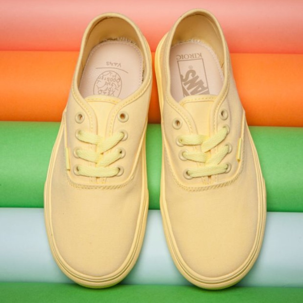Yellow authentic vans